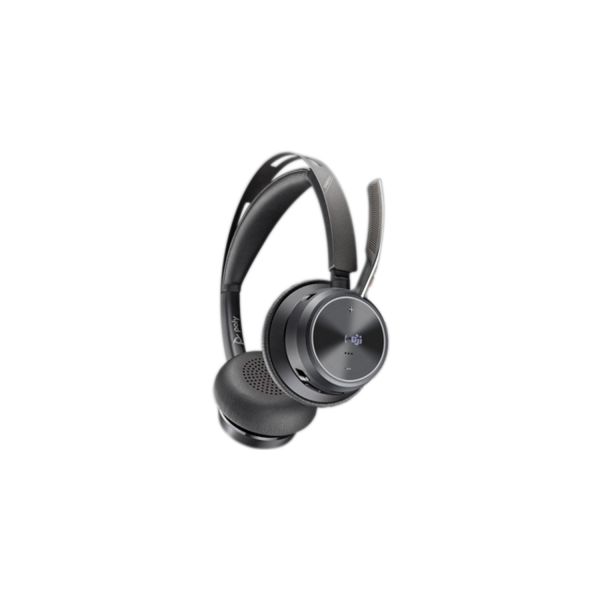 HP Poly Voyager Focus 2 Microsoft Teams Certified USB-C-C Headset +USB-C/A Adapter +Charging Stand (9T9J6AA) HP Poly Voyager Focus 2 Microsoft Teams Certified USB-C-C Headset +USB-C/A Adapter +Charging Stand (9T9J6AA)