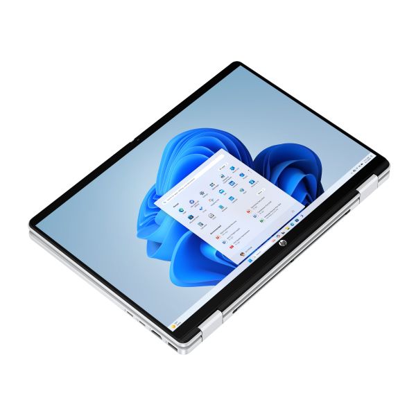 HP OmniBook 5 Flip 14-fp0030nd Intel Core 3 100U Hybride (2-in-1) 35,6 cm (14") Touchscreen 2K 8 GB LPDDR5-SDRAM 512 GB SSD Wi-Fi 6 (802.11ax) Windows 11 Home Zilver (C5VM2EA#ABH)