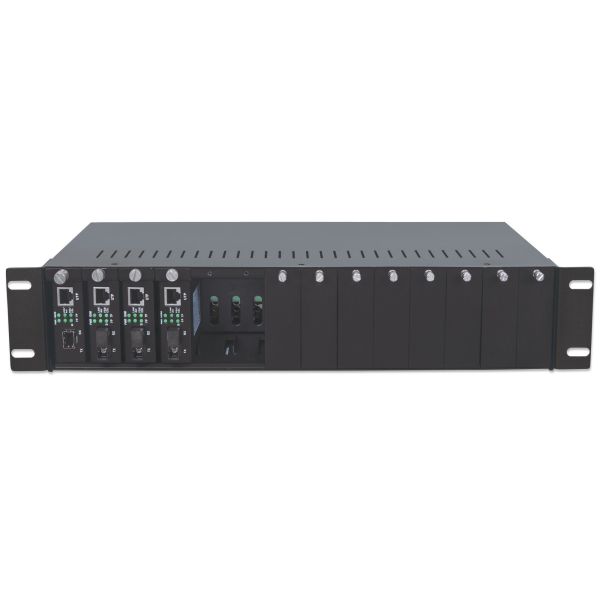Intellinet 507356 netwerkchassis 2U Zwart (507356)
