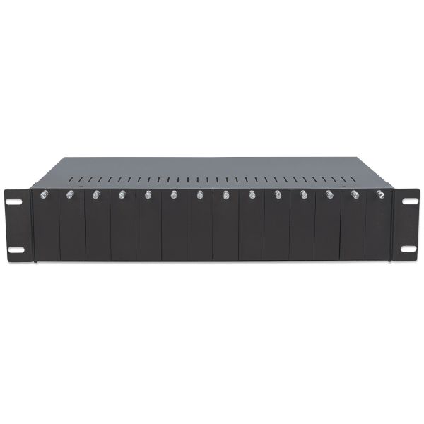Intellinet 507356 netwerkchassis 2U Zwart (507356) Intellinet 507356 netwerkchassis 2U Zwart (507356)