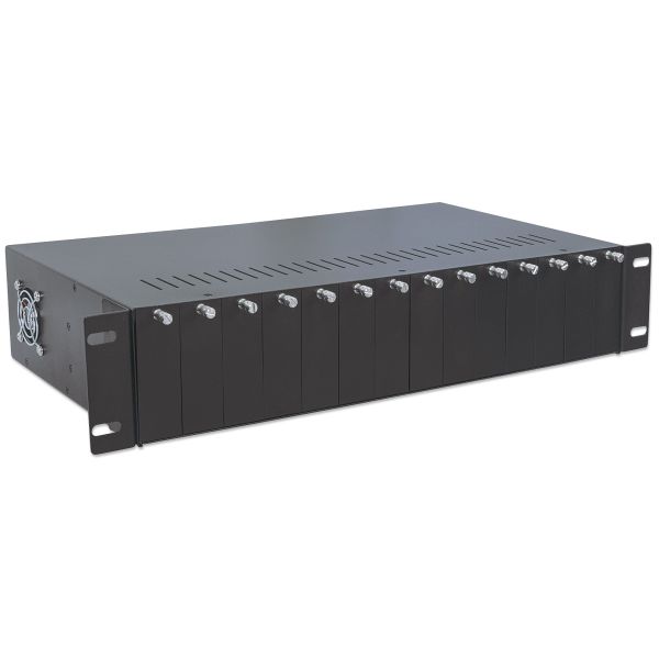 Intellinet 507356 netwerkchassis 2U Zwart (507356) Intellinet 507356 netwerkchassis 2U Zwart (507356)