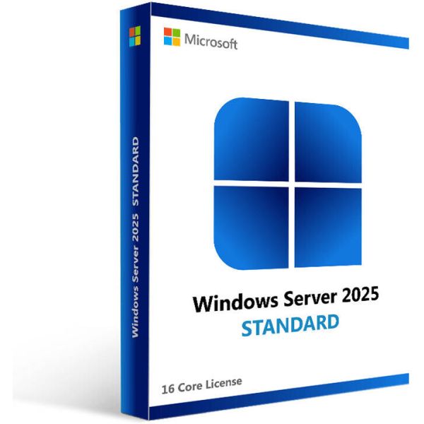 Microsoft Windows Server 2025 Standard 16Core AddLic (PY-WAS73RA)