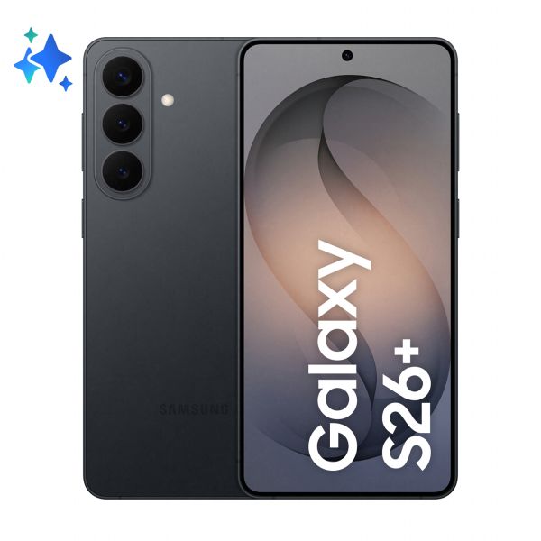 Samsung Galaxy S26+ 17 cm (6.7") Dual SIM Android 16.0 5G USB Type-C 12 GB 512 GB 4900 mAh Zwart (SM-S947BZKGEUE)