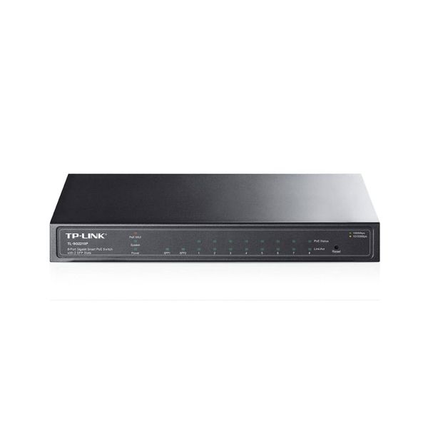 TP-Link SG2210P Smart Switch 8x Gigabit Ethernet PoE+, 2x SFP (TL-SG2210P-PROMO)
