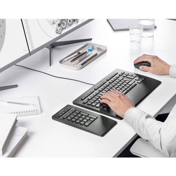 3Dconnexion Numpad Pro Toetsenblok Zwart (3DX-700105)
