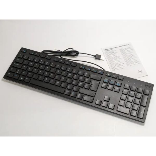 Dell KB216 USB Toetsenbord met Kabel Zwart (66M5G)