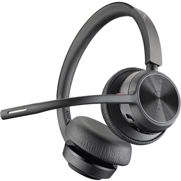 HP Poly Poly Voyager 4300 UC Series 4320 - Für Microsoft Teams - Headset - On-Ear - Bluetooth - kabellos - USB-C - Geräuschisoli (218479-02)
