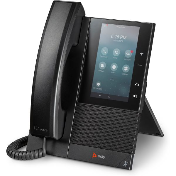 HP Poly CCX 500 Business Media Phone met ondersteuning voor Open SIP en PoE (82Z78AA)