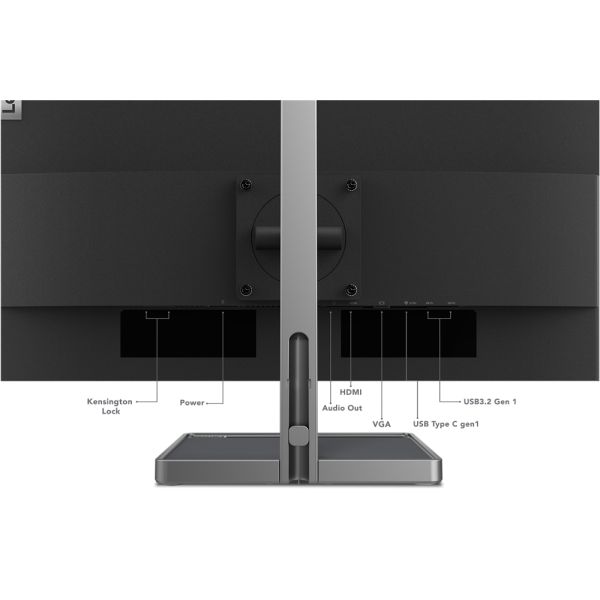 Lenovo L27M-30 computer monitor 68,6 cm (27") 1920 x 1080 Pixels Full HD LED Zwart, Zilver (66DEKAC2EU)