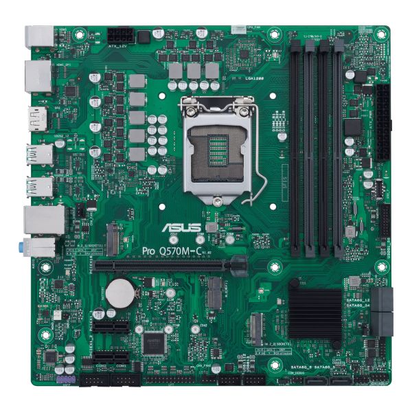 ASUS PRO Q570M-C/CSM Intel Q570 LGA 1200 (Socket H5) micro ATX (PRO Q570M-C/CSM)