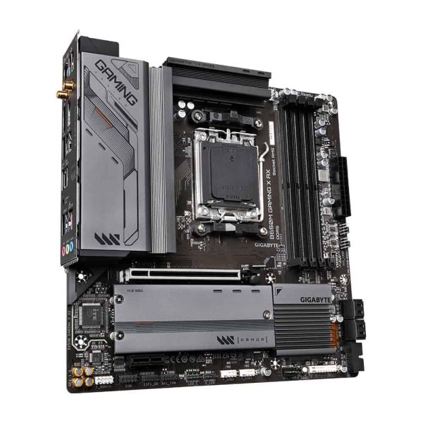 GIGABYTE B650M GAMING X AX moederbord AMD B650 Socket AM5 micro ATX (B650M GAMING X AX)