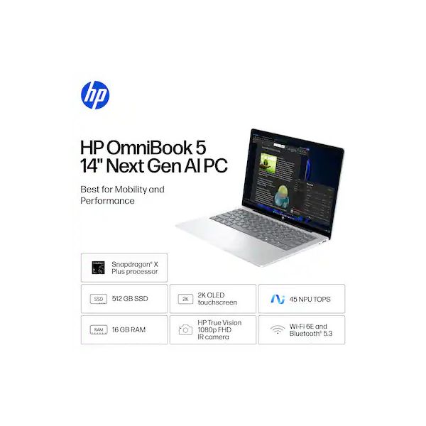 HP Firefly 16 G11 Laptop met U7-165H/32GB/1TB/2.8K (C53J3EC#ABH)