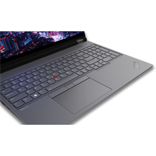 Lenovo ThinkPad P16 Gen 2 Intel® Core™ i7 i7-13850HX Mobiel werkstation 40,6 cm (16") WQXGA 16 GB DDR5-SDRAM 512 GB SSD NVIDIA RTX 3500 Ada Wi-Fi 6E (802.11ax) Windows 11 Pro Frans Grijs, Zwart (21FA000RFR) Lenovo ThinkPad P16 Gen 2 Intel® Core™ i7 i7-13850HX Mobiel werkstation 40,6 cm (16") WQXGA 16 GB DDR5-SDRAM 512 GB SSD NVIDIA RTX 3500 Ada Wi-Fi 6E (802.11ax) Windows 11 Pro Frans Grijs, Zwart (21FA000RFR)