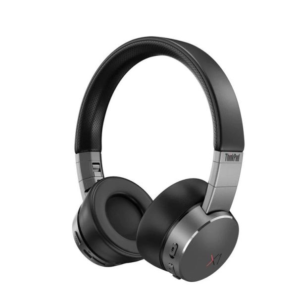 Lenovo ThinkPad X1 Hoofdtelefoons Bedraad en draadloos Hoofdband Oproepen/muziek Bluetooth Zwart, Grijs, Zilver (4XD0U47635)
