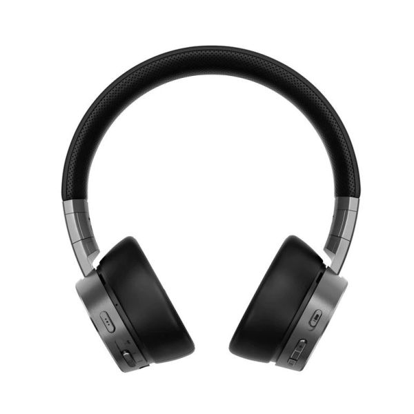 Lenovo ThinkPad X1 Hoofdtelefoons Bedraad en draadloos Hoofdband Oproepen/muziek Bluetooth Zwart, Grijs, Zilver (4XD0U47635)