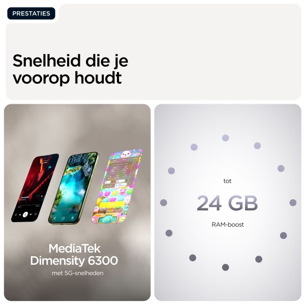 Motorola moto g67 17,3 cm (6.8") Hybride Dual SIM Android 16.0 5G USB Type-C 4 GB 256 GB 5200 mAh Grijs (PBAU0016NL)