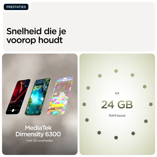 Motorola moto g67 17,3 cm (6.8") Hybride Dual SIM Android 16.0 5G USB Type-C 4 GB 256 GB 5200 mAh Groen (PBAU0017NL)