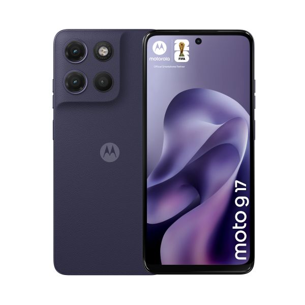 Motorola moto g17 17,1 cm (6.72") Dual SIM Android 15 USB Type-C 4 GB 128 GB 5200 mAh Paars (PBBK0015DE)