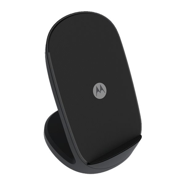 Motorola SJW202-EU oplader voor mobiele apparatuur Smartphone Zwart USB Draadloos opladen Snel opladen Binnen (SJW202-EU)