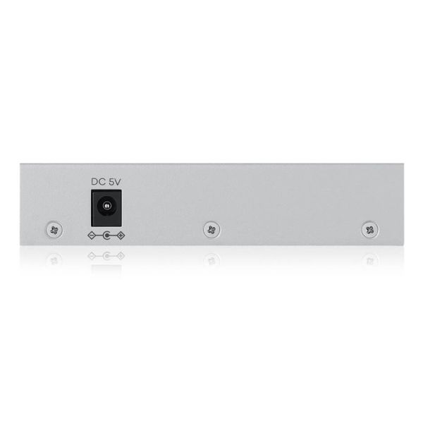Zyxel GS1200-5V3 Managed L2 Gigabit Ethernet (10/100/1000) Desktop Grijs (GS1200-5V3-EU0101F1F)