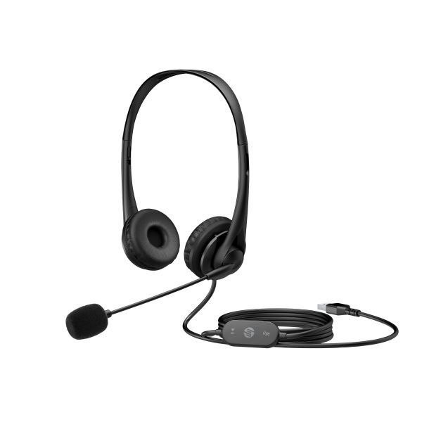 HP stereo USB-headset G2 (428K6AA)