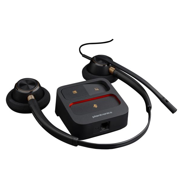 HP Poly EncorePro 520 Binaural Headset met Quick Disconnect