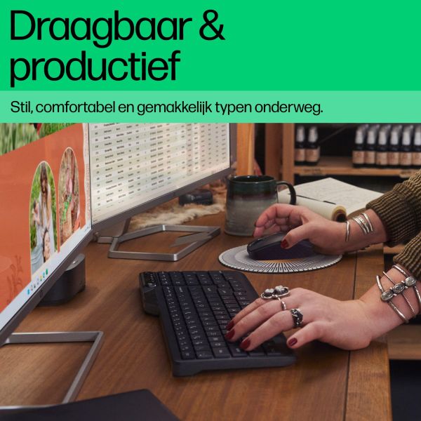 HP 475 dual-mode draadloos toetsenbord (7N7B9AA#ABB)