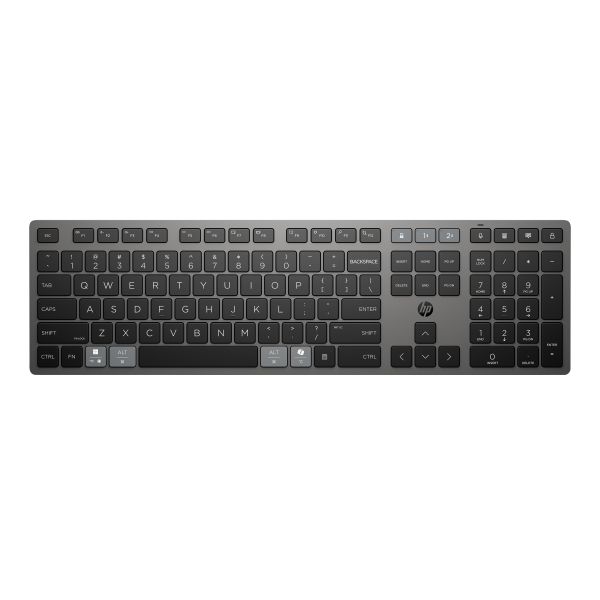 HP 725 Multi-Device Rechargeable Wireless Keyboard (9T5B2AA#ABB)