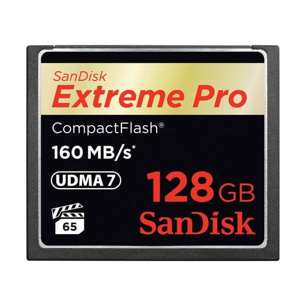 SanDisk 128GB Extreme Pro CF 160MB/s CompactFlash (SDCFXPS-128G-X46) SanDisk 128GB Extreme Pro CF 160MB/s CompactFlash (SDCFXPS-128G-X46)
