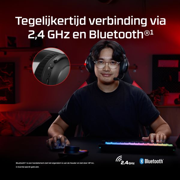 HyperX Cloud Alpha 2 - Wireless Gaming Headset (AJ5C7AA)