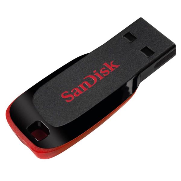 SanDisk Cruzer Blade USB flash drive 32 GB USB Type-A 2.0 Zwart, Rood (SDCZ50-032G-B35)