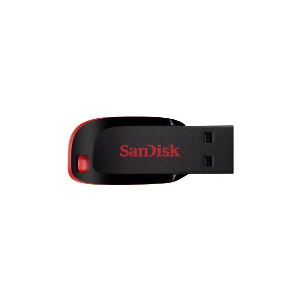 SanDisk Cruzer Blade USB flash drive 64 GB USB Type-A 2.0 Zwart, Rood (SDCZ50-064G-B35)