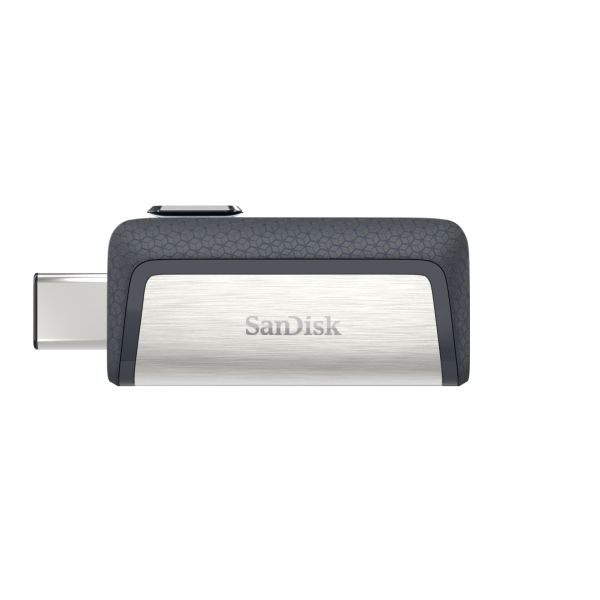 SanDisk Ultra Dual Drive USB Type-C USB flash drive 32 GB USB Type-A / USB Type-C 3.2 Gen 1 (3.1 Gen 1) Zwart, Zilver (SDDDC2-032G-G46)