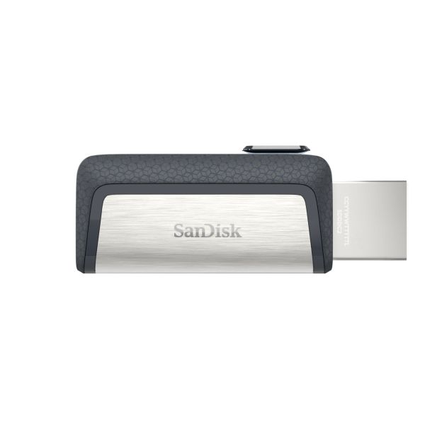 SanDisk Ultra Dual Drive USB Type-C USB flash drive 128 GB USB Type-A / USB Type-C 3.2 Gen 1 (3.1 Gen 1) Zwart, Zilver (SDDDC2-128G-G46)