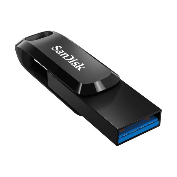 SanDisk Ultra Dual Drive Go USB flash drive 256 GB USB Type-A / USB Type-C 3.2 Gen 1 (3.1 Gen 1) Zwart (SDDDC3-256G-G46)