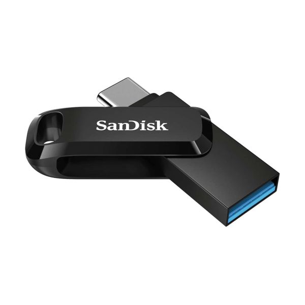 SanDisk Ultra Dual Drive Go USB flash drive 256 GB USB Type-A / USB Type-C 3.2 Gen 1 (3.1 Gen 1) Zwart (SDDDC3-256G-G46)