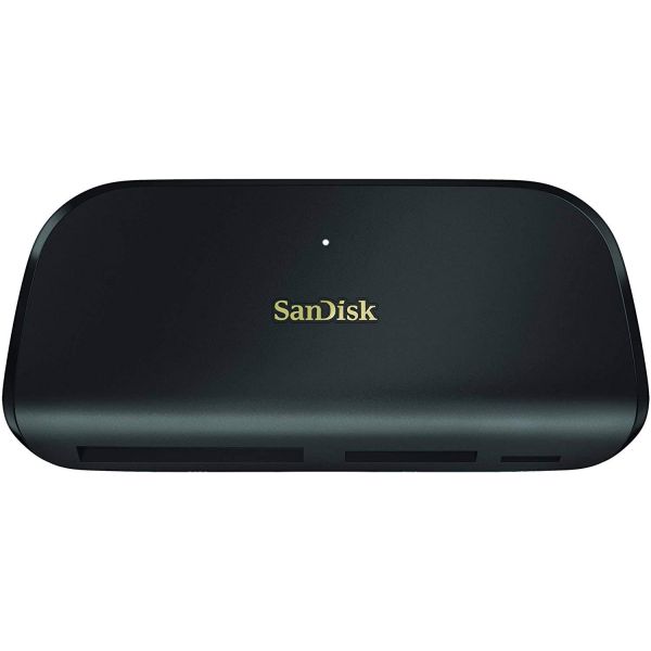 SanDisk ImageMate PRO USB-C geheugenkaartlezer USB 3.2 Gen 1 (3.1 Gen 1) Type-C Zwart (SDDR-A631-GNGNN) SanDisk ImageMate PRO USB-C geheugenkaartlezer USB 3.2 Gen 1 (3.1 Gen 1) Type-C Zwart (SDDR-A631-GNGNN)