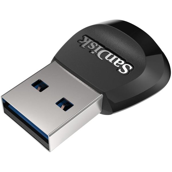 SanDisk MobileMate geheugenkaartlezer USB 3.2 Gen 1 (3.1 Gen 1) Zwart (SDDR-B531-GN6NN)  SanDisk MobileMate geheugenkaartlezer USB 3.2 Gen 1 (3.1 Gen 1) Zwart (SDDR-B531-GN6NN)
