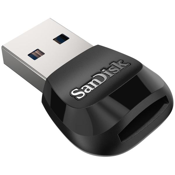SanDisk MobileMate geheugenkaartlezer USB 3.2 Gen 1 (3.1 Gen 1) Zwart (SDDR-B531-GN6NN)  SanDisk MobileMate geheugenkaartlezer USB 3.2 Gen 1 (3.1 Gen 1) Zwart (SDDR-B531-GN6NN)