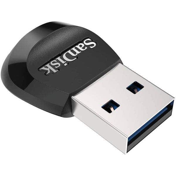 SanDisk MobileMate geheugenkaartlezer USB 3.2 Gen 1 (3.1 Gen 1) Zwart (SDDR-B531-GN6NN)  SanDisk MobileMate geheugenkaartlezer USB 3.2 Gen 1 (3.1 Gen 1) Zwart (SDDR-B531-GN6NN)