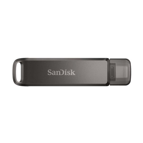 SanDisk iXpand USB flash drive 64 GB USB Type-C / Lightning 3.2 Gen 1 (3.1 Gen 1) Zwart (SDIX70N-064G-GN6NN)