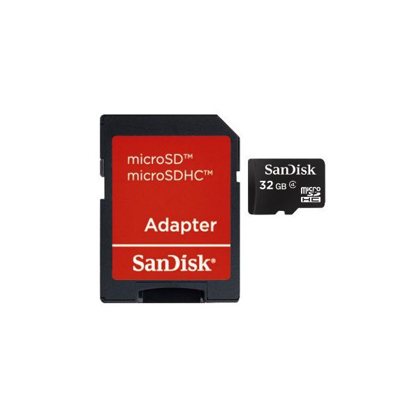 SanDisk microSDHC 32GB Klasse 4 (SDSDQB-032G-B35)