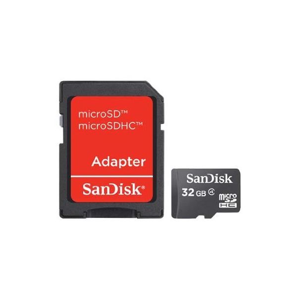 SanDisk SDSDQM-032G-B35A flashgeheugen 32 GB MicroSDHC Klasse 4 (SDSDQM-032G-B35A) SanDisk SDSDQM-032G-B35A flashgeheugen 32 GB MicroSDHC Klasse 4 (SDSDQM-032G-B35A)