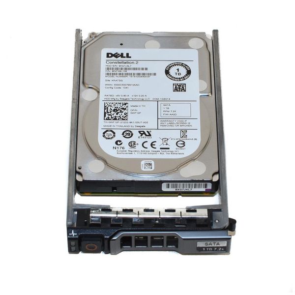 Dell 1TB 7.2K 6G 2.5INCH SATA HDD (0WF12F-RFB)