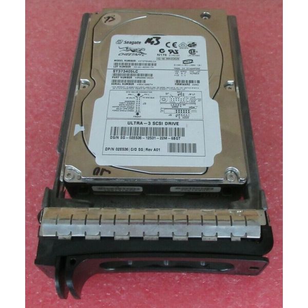 Dell HD 73G S U3 10K 1In 80P Sgt (2E536-RFB)