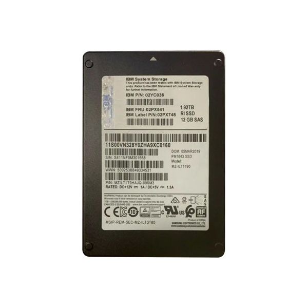Dell 1.92TB SSD 2.5 SAS 12G MIX (FDVMH-RFB)