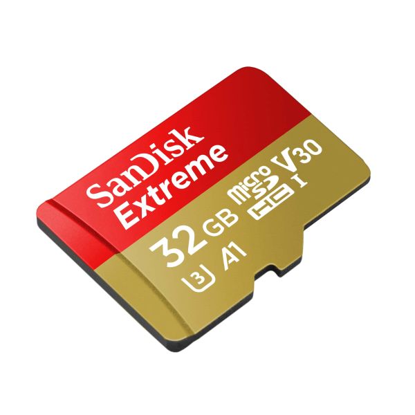 SanDisk Extreme 32 GB MicroSDHC UHS-I Klasse 10 (SDSQXAF-032G-GN6AA)