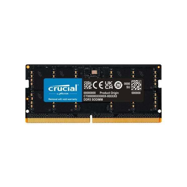 Crucial CT32G56C46U5T 32 GB DDR5-5600 ECC UDIMM Arbeitsspeicher Tray (CT32G56C46U5T)