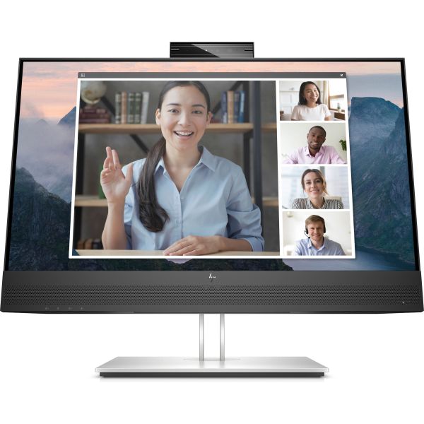 HP E24mv G4 FHD Conferencing Monitor, 60.5 cm (23.8 Inch), 1920 x 1080 pixels, Full HD, (169L0AT)