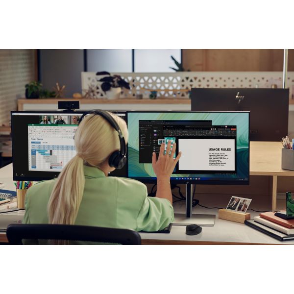 HP E24q G5 QHD-monitor (6N4F1AA#ABB)